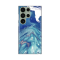 Silikonska futrola print za Samsung Galaxy S23 Ultra Blue Marble.