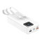 Power Bank baterija prenosiva baterija REMAX Suji Series RPP-550 20W+22.5W PD+QC 30000mAh beli.