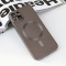 Futrola Magsafe Chrome za iPhone 13 siva.