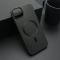 Futrola ELEGANT MAGSAFE za iPhone 15 Plus crna (MS).