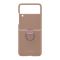 Futrola Elegant Fold design za Samsung F721B Samsung F721 Galaxy Z Flip 4 roze (MS).