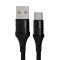 USB data kabl Moxom MX-CB109 3A Type C 1m crni (MS).