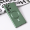 Futrola Magsafe Chrome za Samsung S928B Galaxy S24 Ultra zelena.