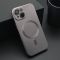 Futrola ELEGANT MAGSAFE za iPhone 15 siva (MS).