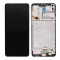 LCD Displej / ekran za Samsung A217/Galaxy A21s + touchscreen + frame Black FULL ORG SP.