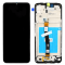 LCD Displej / ekran za Samsung A226 Galaxy A22 5G + touchscreen + frame Black Service Pack ORG/GH81-20694A.