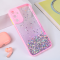 Futrola Frame Glitter za Samsung A156 Galaxy A15 5G roze.