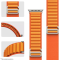 Narukvica Moye Smart Watch Alpine Loop Strap 44/45/49mm Orange with Starlight.