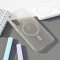Futrola Magsafe mat PC za Samsung S936 Galaxy S25 Plus siva.