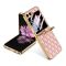Futrola RHOMBUS za Samsung F741B Galaxy Z Flip 6 5G roze (GKK case) (MS).