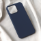 Futrola Teracell Soft Velvet za iPhone 15 Pro Max 6.7 tamno plava.