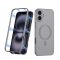 Futrola 360 COLOR MagSafe za iPhone 16 (6.1) siva (GKK case) (MS).
