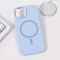 Futrola Magsafe Pure Plus za iPhone 15 6.1 svetlo plava.