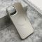 Futrola COLOR METAL MagSafe za iPhone 13 Pro Max (6.7) srebrna (MS).