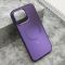 Futrola COLOR METAL MagSafe za iPhone 15 Pro Max (6.7) ljubicasta (MS).