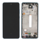 LCD Displej / ekran za Samsung A525/Galaxy A52 2021 + touchscreen + frame Blue Service Pack ORG/GH82-25524B.