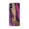 Silikonska futrola print za Samsung A065F Galaxy A06 Purple Gold Marble.