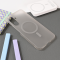Futrola Magsafe mat PC za Samsung A266 Galaxy A26 5G siva.