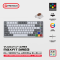 Tastatura Mehanicka Gaming Fantech MK915 RGB Maxfit AIR83 Wireless grey (brown switch).
