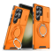Futrola CamShield Ring stand za Samsung Galaxy S23 Ultra narandzasta.