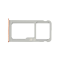 Drzac SIM+Micro SD kartice za Nokia 7 Plus white/copper.