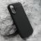 Silikonska futrola BRUSHED za iPhone 16 (6.1) crna (MS).