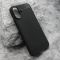 Silikonska futrola BRUSHED za iPhone 16 Plus (6.7) crna (MS).