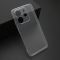 Futrola ultra tanki PROTECT silikon za Xiaomi Redmi Note 14 4G (Global) providna (bela) (MS).
