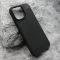 Silikonska futrola BRUSHED za iPhone 16 Pro Max (6.9) crna (MS).