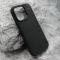Silikonska futrola BRUSHED za iPhone 16 Pro (6.3) crna (MS).