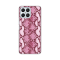 Silikonska futrola print za Huawei Honor X8 Pink Snake.
