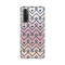 Silikonska futrola print Skin za Huawei P Smart 2021 Blue cubes.