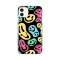 Silikonska futrola print za iPhone 11 6.1 Black Color Smiles.