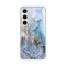 Silikonska futrola print za Samsung S921B Galaxy S24 Blue Gold Marble.