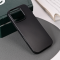 Silikonska futrola Skin za iPhone 16 Pro mat crna.