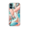 Silikonska futrola print za iPhone 16 Plus 6.7 Pastel Feathers.