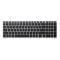 Tastatura za laptop HP 470 G5 sivi frame.