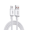 Data kabl REMAX RC-025 lcy Series Fast Charging 6A, 66W, USB na Type C, 1.2m beli.