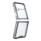Futrola providna TPU za Samsung F721B Samsung F721 Galaxy Z Flip 4 crna.