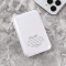 Power Bank baterija prenosiva baterija Oxpower PD12 10000mAh bela.