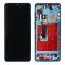 LCD Displej / ekran za Huawei P30 PRO + touchscreen Black + frame Aurora Blue OEM.