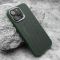 Futrola CARBON MagSafe za iPhone 16 Pro Max (6.9) zelena (small camera) (MS).