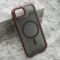 Futrola DARK DROP MagSafe za iPhone 16e bordo (MS).