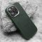 Futrola CARBON MagSafe za iPhone 16 Pro (6.3) zelena (small camera) (MS).