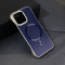 Futrola Magsafe Carbon za iPhone 13 Pro plava.