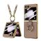 Futrola GOLD EDGE za Samsung F741B Galaxy Z Flip 6 5G braon (GKK case) (MS).