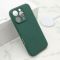 Futrola VELVET TOUCH MagSafe za iPhone 16 Pro (6.3) tamno zelena (MS).