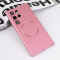 Futrola Magsafe Chrome za Samsung S928B Galaxy S24 Ultra roze.