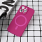 Futrola Magsafe Pure color za iPhone 13 Pro tamno pink.