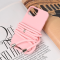 Futrola Crossbody za iPhone 13 roze.